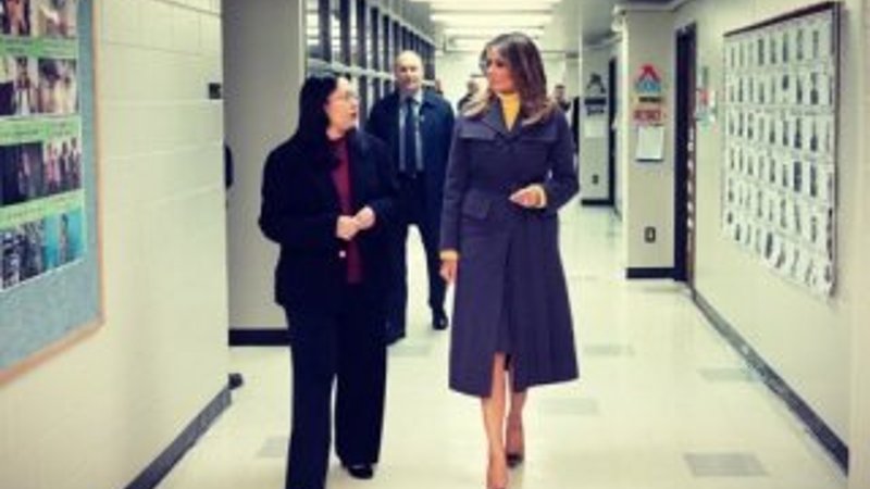Melania Trump FETÖ okulunu övdü