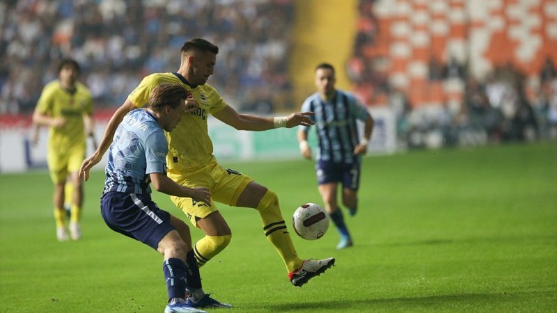 Fenerbahçe, Adana Demirspor deplasmanında takıldı