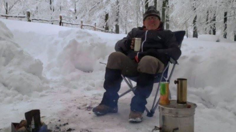 Kütahya Domaniç Dağları'nda iglo keyfi