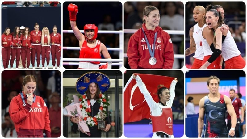 Tarih yazan kadın sporcularımız