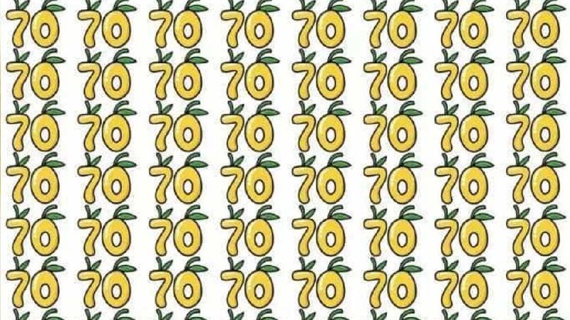 Bu Bulmaca Gözlerinizi Test Ediyor! 7 Saniyede 78’i Bulun
