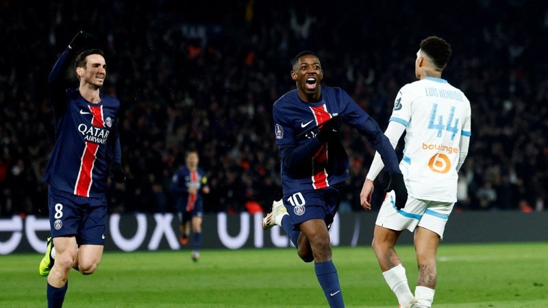 Marsilya'yı deviren Paris St Germain puan farkını 19'a çıkardı