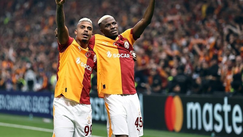 Galatasaray'da Victor Osimhen ve Mario Lemina kadroda yok